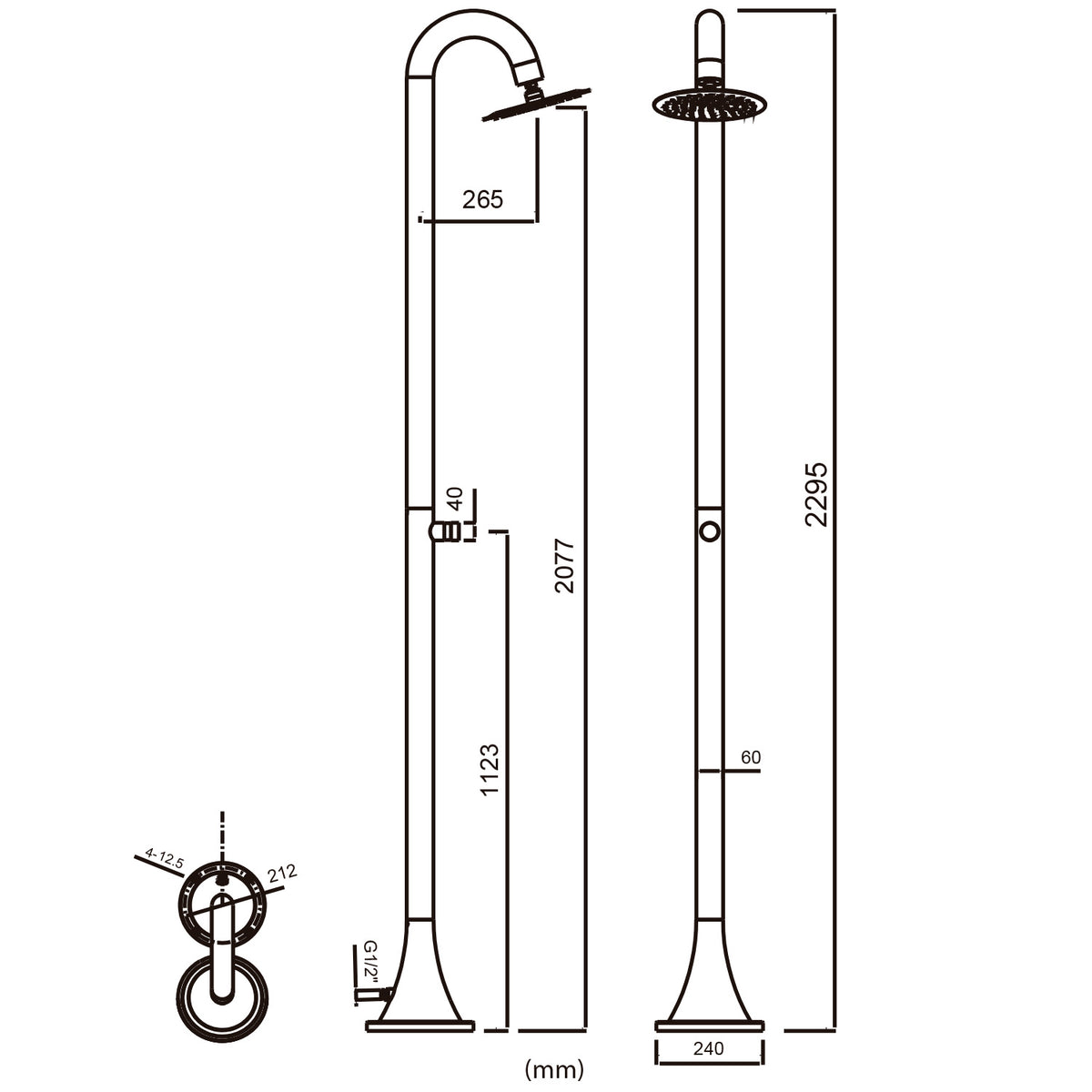 DOCCIA-INOX-LUNA-TMP-INOX