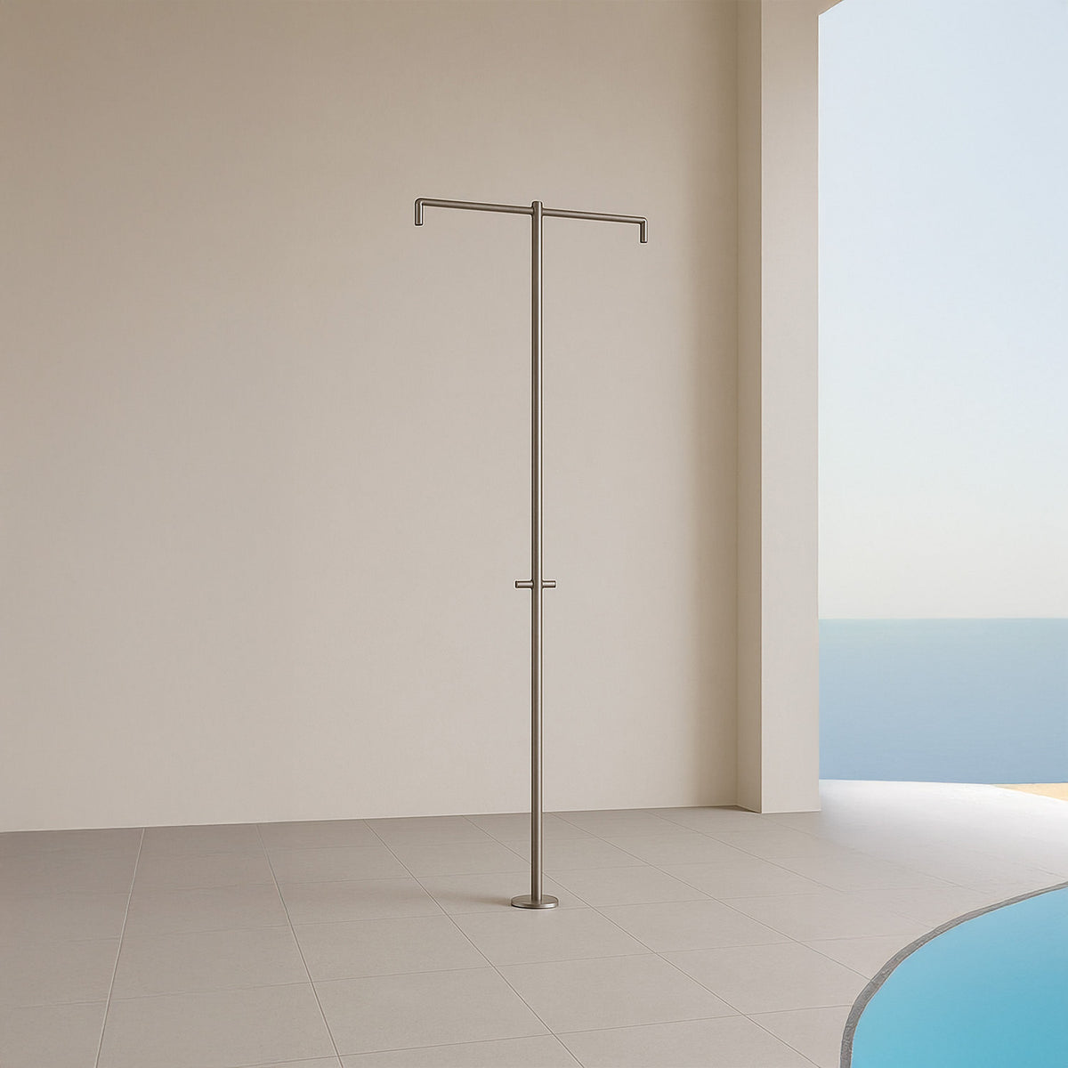 DOCCIA-INOX-BICEFALO