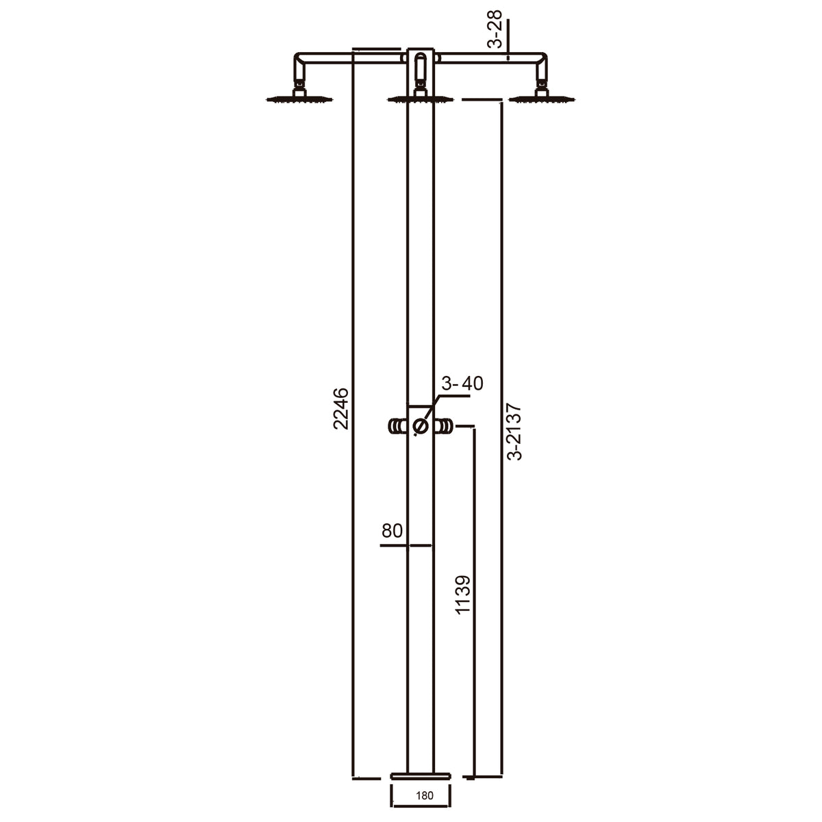 DOCCIA-INOX-CERBERO-3T
