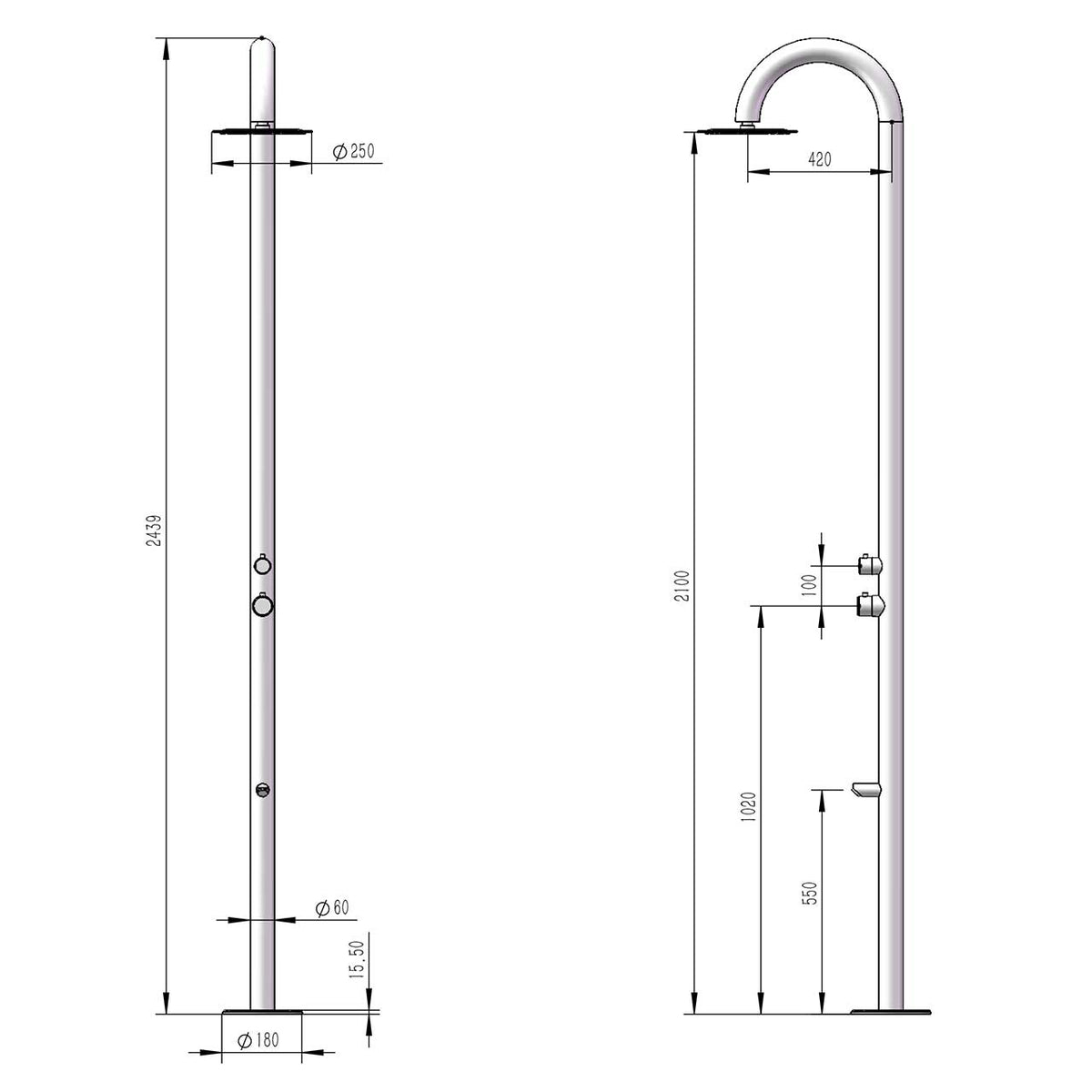 DOCCIA-PALAU-INOX