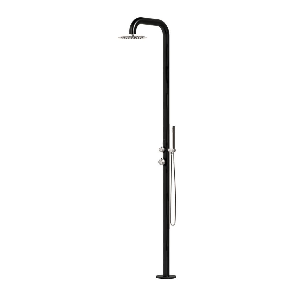 DOCCIA-PULA-DUO-NERA-INOX