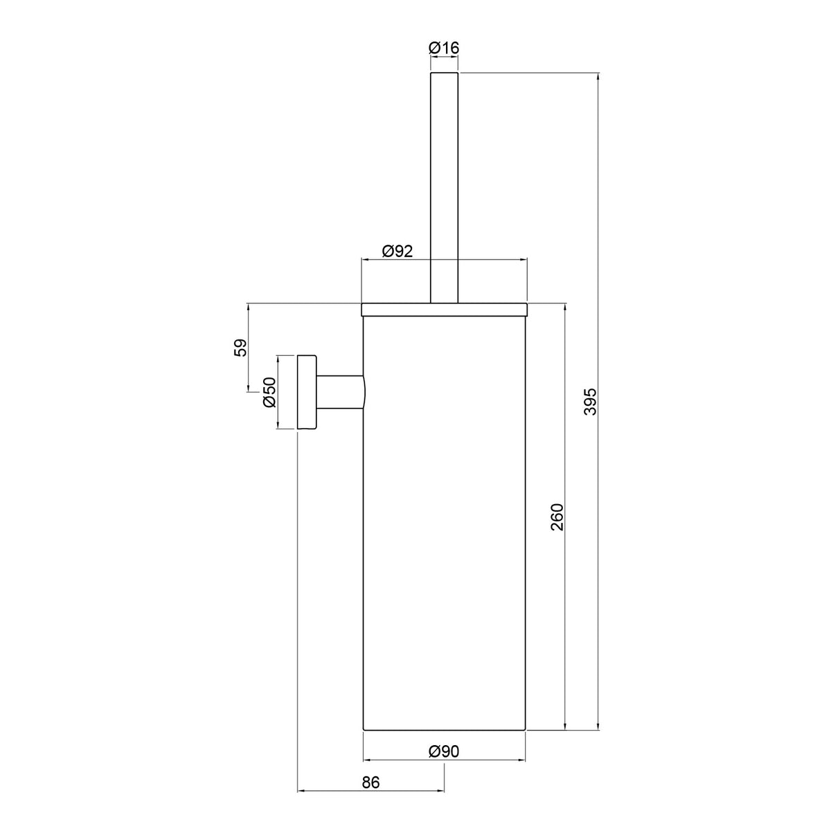 PORTA-SCOPINO-LEVANTE-INOX