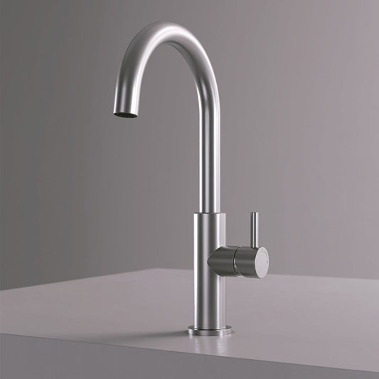 RUBINETTO-LAVELLO-LEVANTE-ALTO-INOX